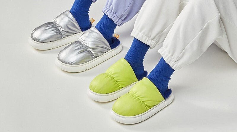 【AIR Warmer】冬にぴったり!ふわふわ暖かスリッパでお家時間がほっこり♪ - CALAFO
