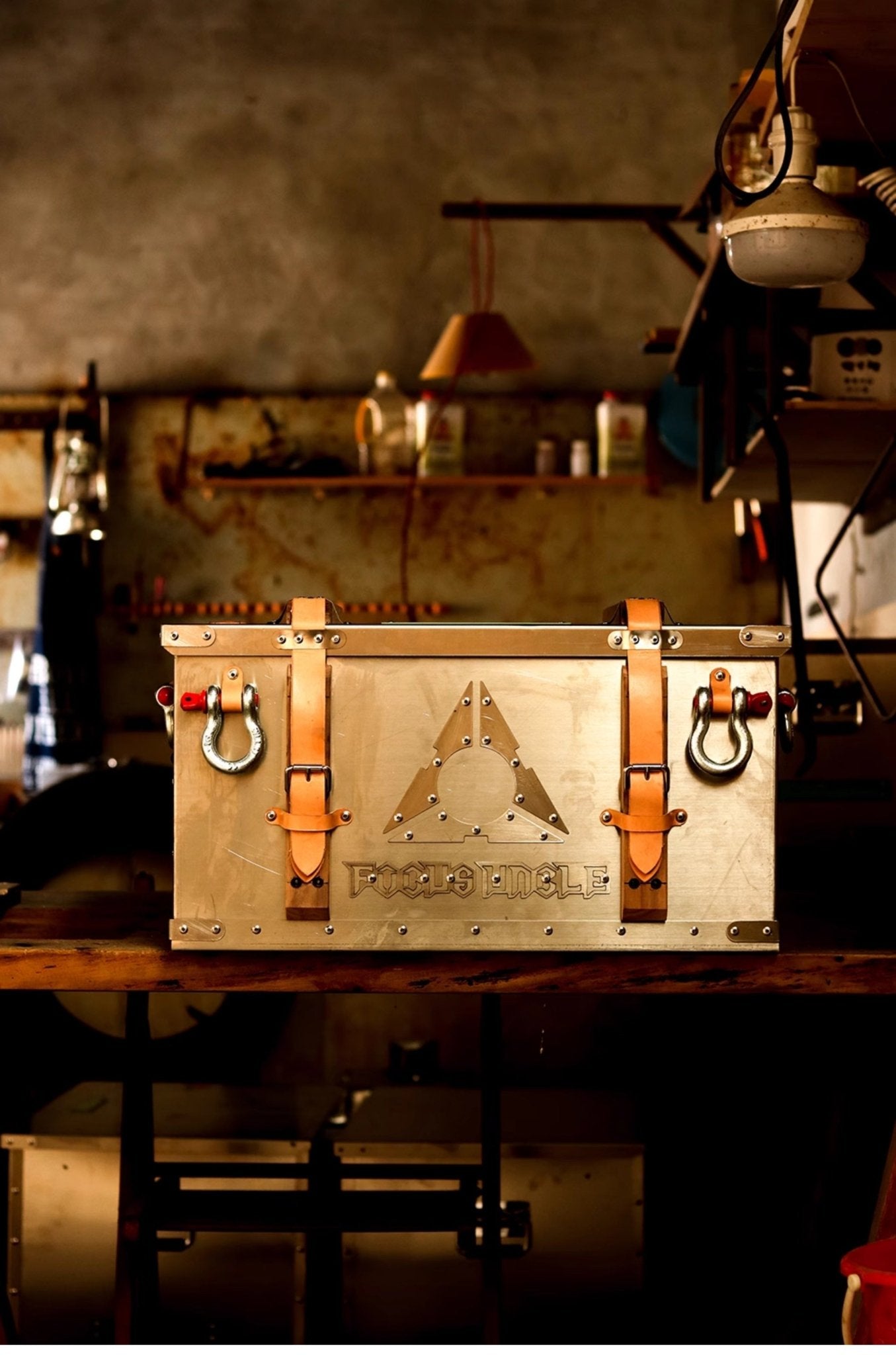 FOCUS UNCLE極みの収納:オリジナル304ステンレス製・工業風大型収納ボックス - CALAFO