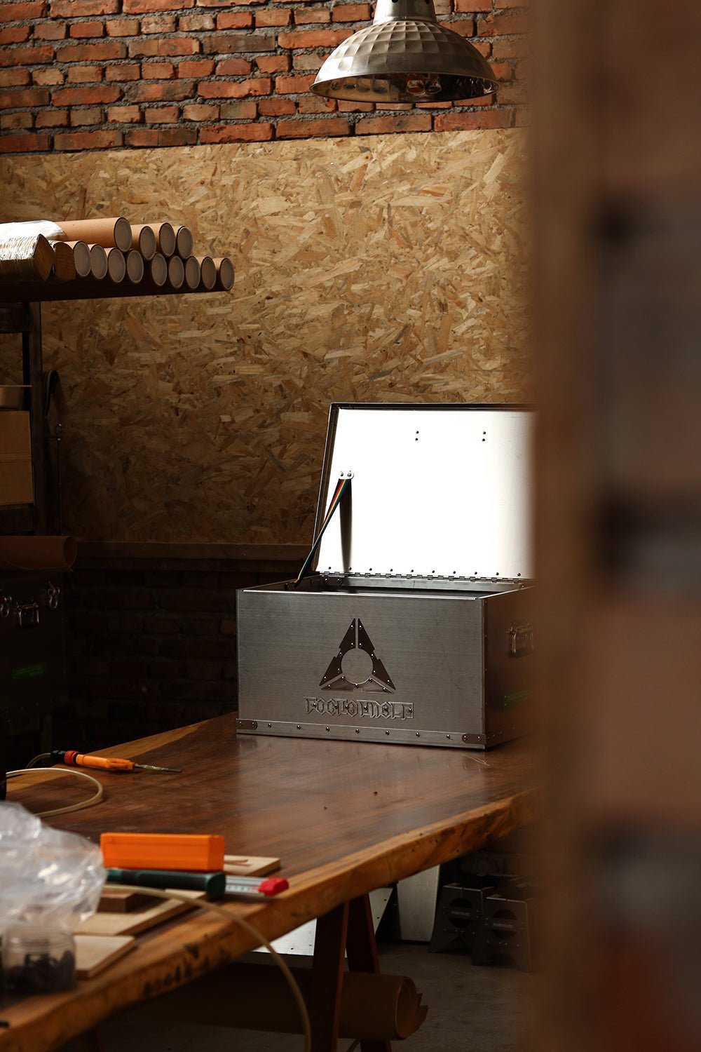 FOCUS UNCLE極みの収納:オリジナル304ステンレス製・工業風大型収納ボックス - CALAFO