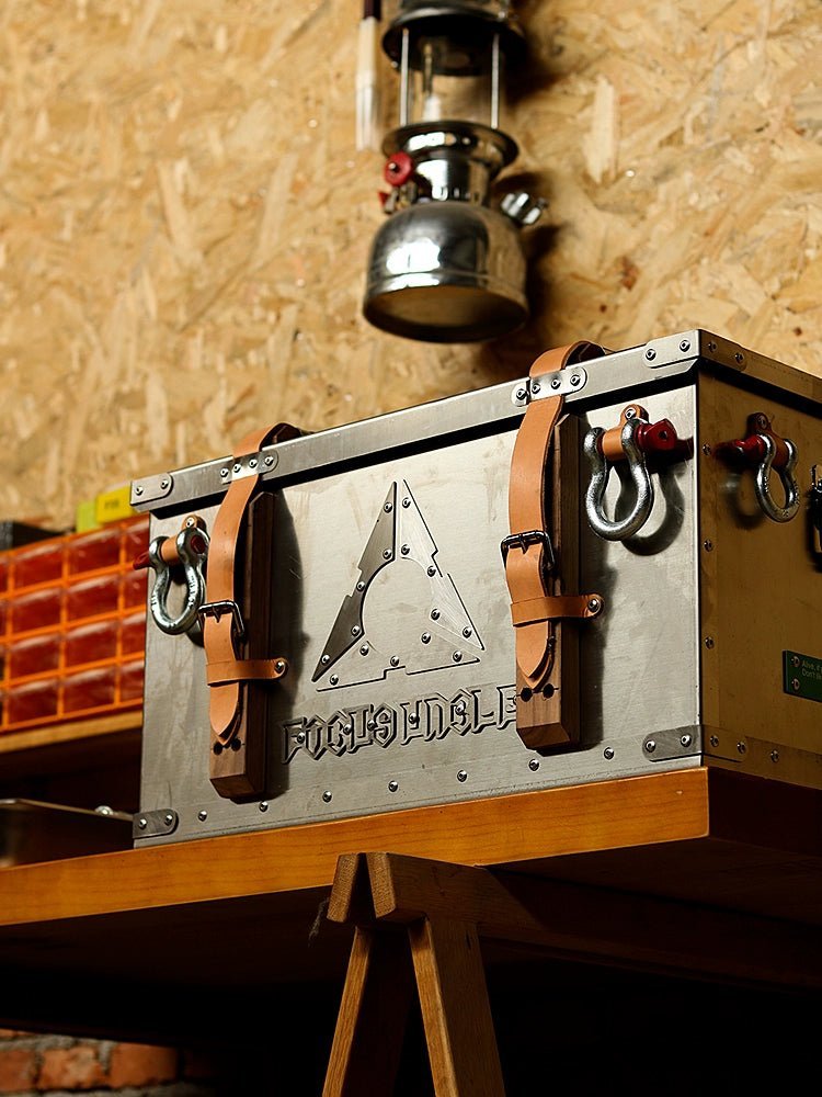 FOCUS UNCLE極みの収納:オリジナル304ステンレス製・工業風大型収納ボックス - CALAFO