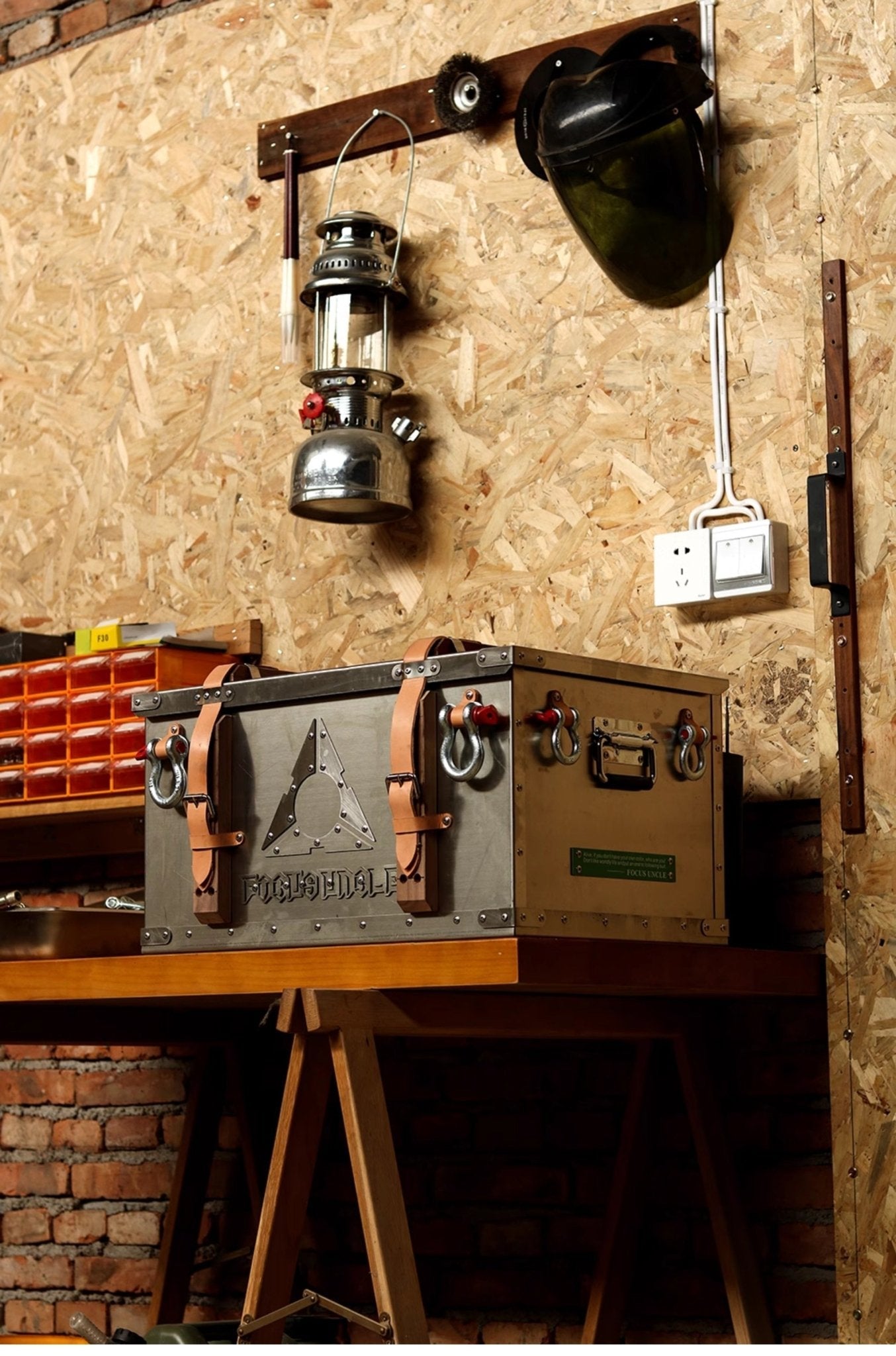 FOCUS UNCLE極みの収納:オリジナル304ステンレス製・工業風大型収納ボックス - CALAFO