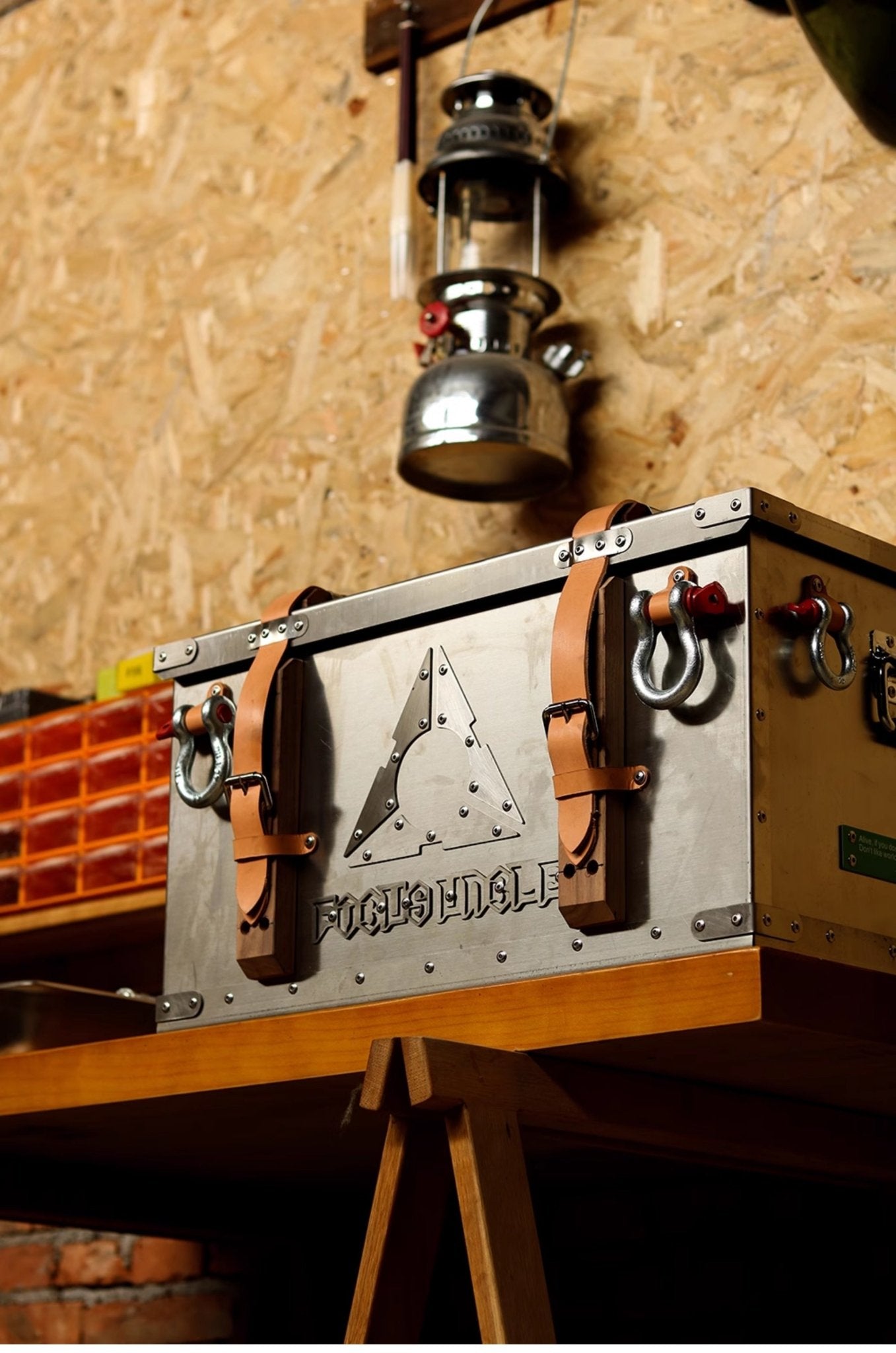 FOCUS UNCLE極みの収納:オリジナル304ステンレス製・工業風大型収納ボックス - CALAFO