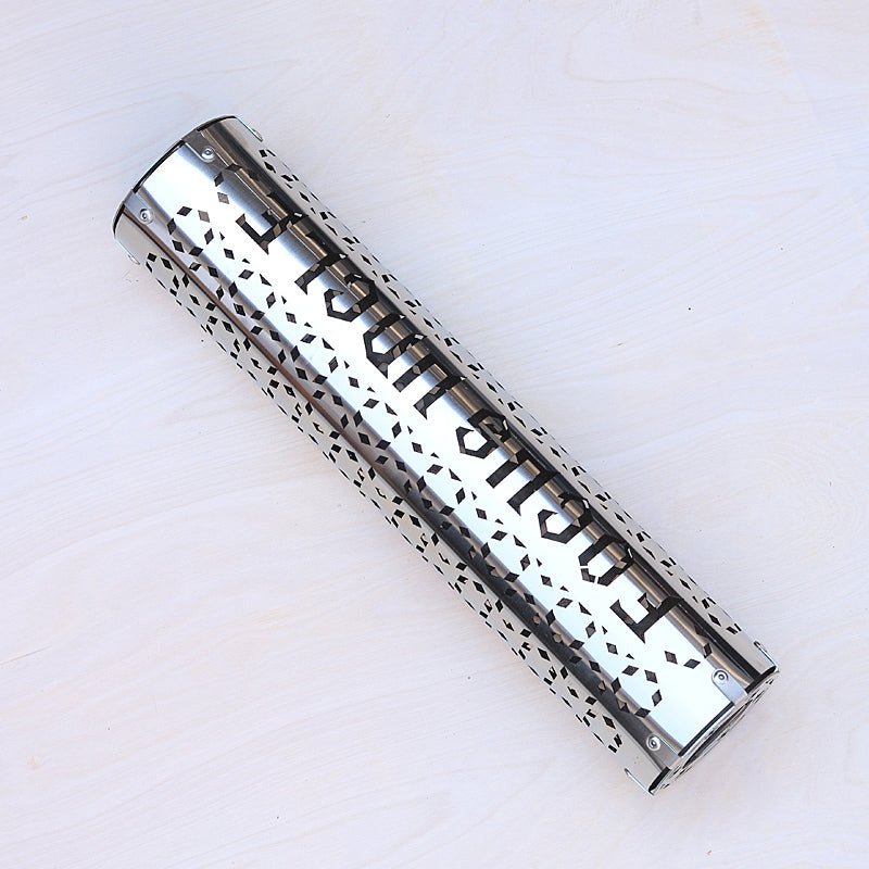 【FOCUS UNCLE】煙突ガードA柄 ラス網バネ式(11.4*50cm) - CALAFO