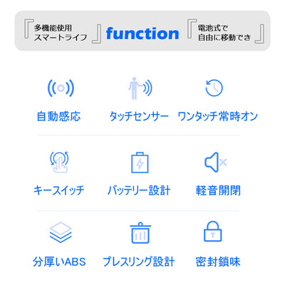 高感度センサー付き自動開閉ゴミ箱｜キッチンに最適！おしゃれ＆ニオイ漏れ防止設計