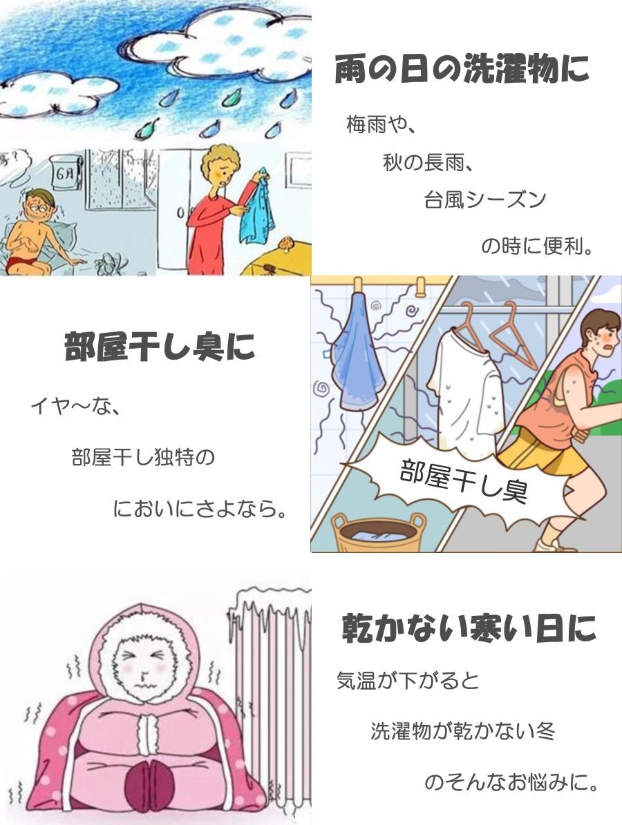 【急速衣類乾燥袋】ヘアドライヤーさえあればサラッと乾燥！旅行・出張先でも大活躍！ - CALAFO