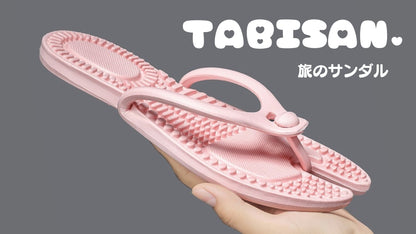 TABISAN（たびさん）：旅の新しい相棒！折りたたみ可能なサンダル - CALAFO