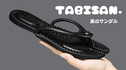 TABISAN（たびさん）：旅の新しい相棒！折りたたみ可能なサンダル - CALAFO
