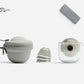 A teapot with no handle that draws out the umami of tea leaves.