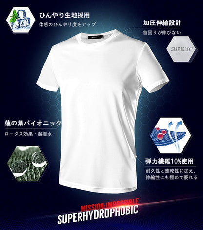 [Nano super water repellent TEE] realized with new generation nano super hydrophobic technology is now available!