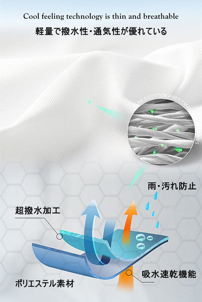 [Nano super water repellent TEE] realized with new generation nano super hydrophobic technology is now available!