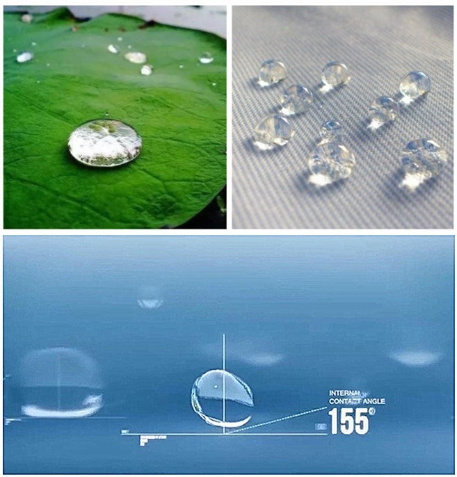 [Nano super water repellent TEE] realized with new generation nano super hydrophobic technology is now available!