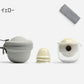 A teapot with no handle that draws out the umami of tea leaves.