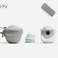 A teapot with no handle that draws out the umami of tea leaves.