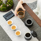 A teapot with no handle that draws out the umami of tea leaves.