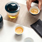 A teapot with no handle that draws out the umami of tea leaves.