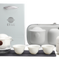 A teapot with no handle that draws out the umami of tea leaves.